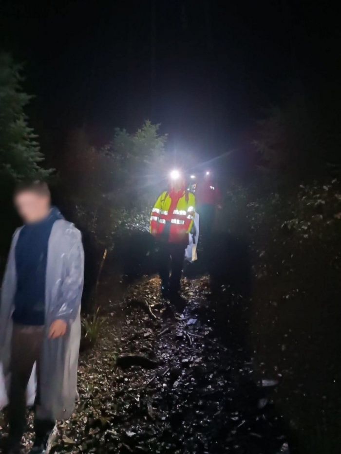 На Рахівщині розшукали трьох туристів із Києва, що заблукали у горах