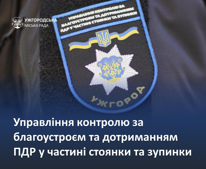 517 адмінпротоколів на 450 тис. грн склали в Ужгороді минулоріч за порушення Правил благострою