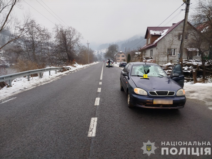 Поліцейські Рахівщини розслідують аварію, внаслідок якої загинув пенсіонер