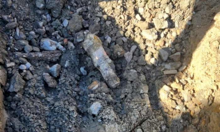 В Ужгороді під час земляних робіт виявили боєприпас часів Другої світової війни

