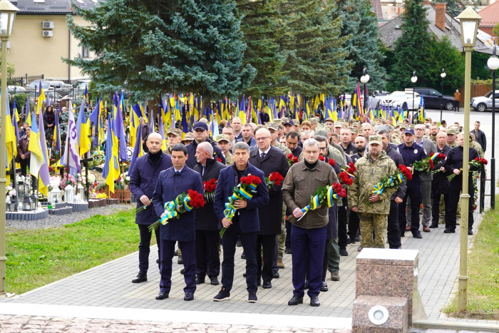 В Ужгороді відбулися заходи до Дня захисників і захисниць України