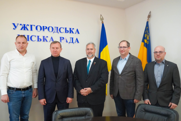 В Ужгороді з робочим візитом –  делегація з ІІІ району Будапешта 