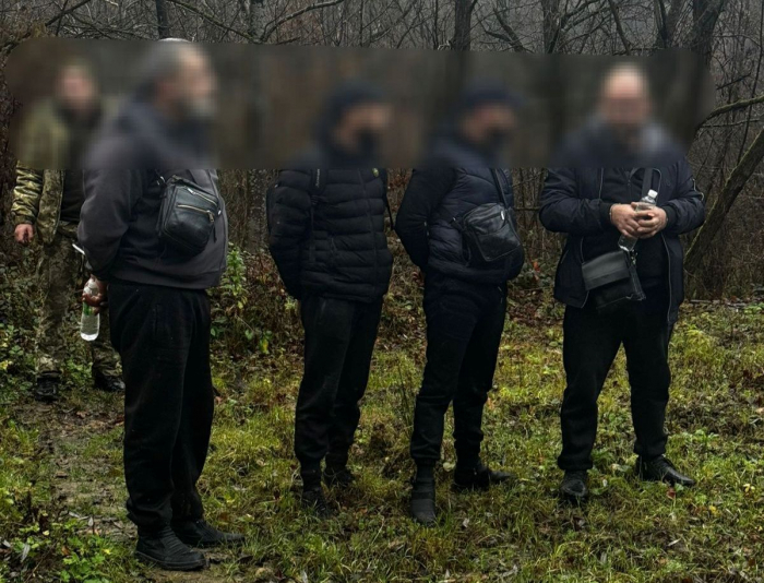 Прикордонники Чопського загону затримали у горах групу правопорушників