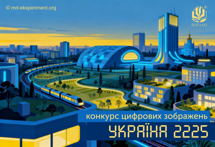 Конкурс цифрових зображень «Україна 2225»: створіть майбутнє за допомогою ШІ та виграйте книжкові сертифікати!