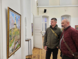 «Зимовий вернісаж»: у музеї Бокшая відкрили підсумкову виставку Товариства угорських митців Закарпаття