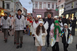 Благодійна різдвяна коляда відбулася в Ужгороді

