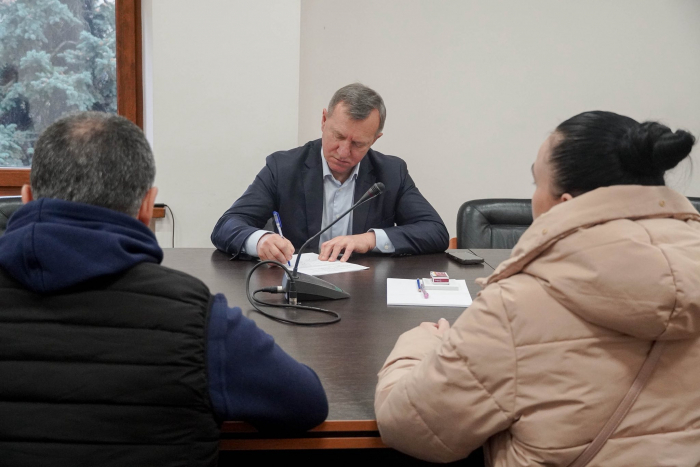 Міський голова Ужгорода Богдан Андріїв провів особистий прийом громадян 