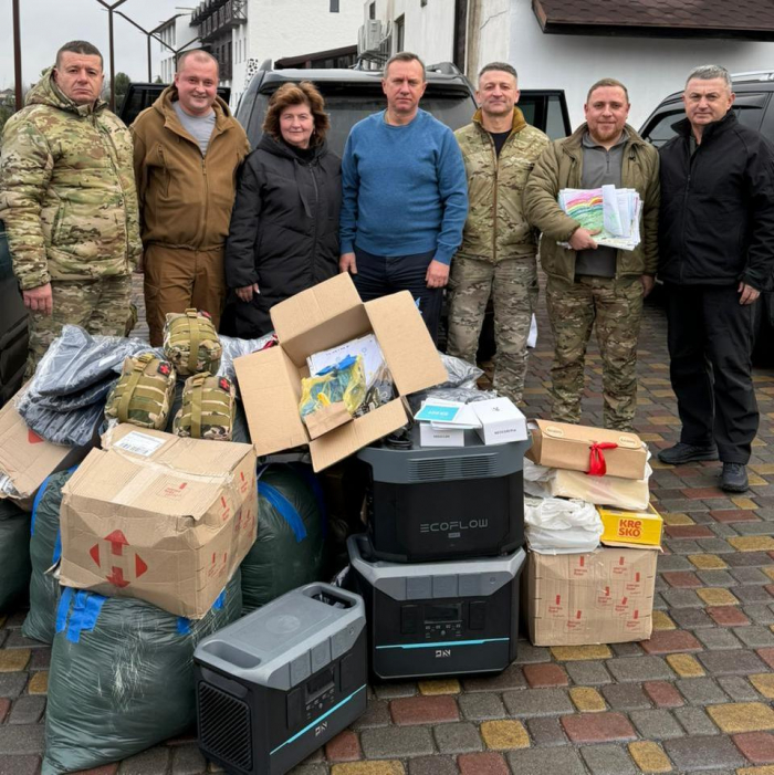 Черговий вантаж підтримки для захисників: Ужгород доправив захисникам 33-ї бригади нову партію необхідного спорядження