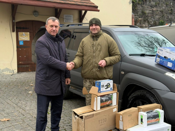 Богдан Андріїв: «Наш спільний обов’язок - підтримувати захисників». Напередодні Різдва передали допомогу 101-й бригаді ТРО