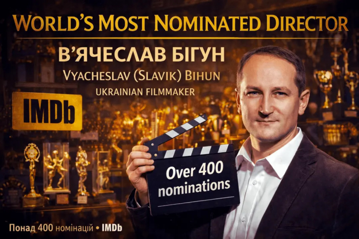 Українець здійснив немислиме — став найномінованішим режисером планети

