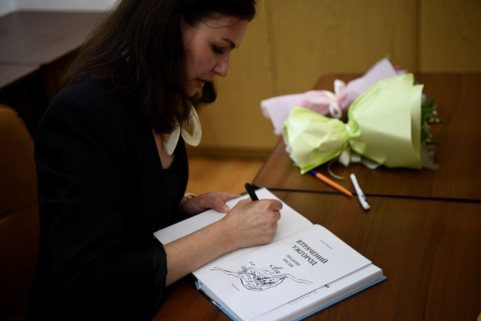Тетяна Літераті презентувала нову книгу із серії «Втрачений Ужгород»