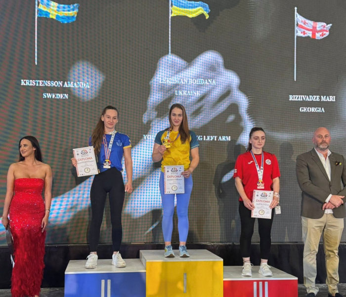 Закарпатці - серед переможців чемпіонату Європи з армрестлінгу