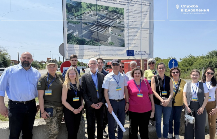 Реконструкція пункту пропуску "Лужанка": відбувся моніторинговий візит партнерів