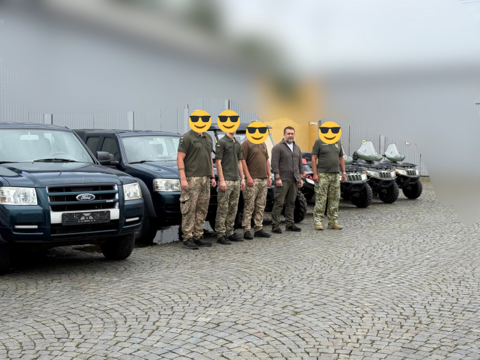 4 автомобілі та 6 квадроциклів передали Мукачівському прикордонному загону литовці