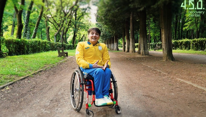 До команди амбасадорів проєкту 4.5.0 Recovery Center приєдналася паралімпійська чемпіонка Надія Дьолог