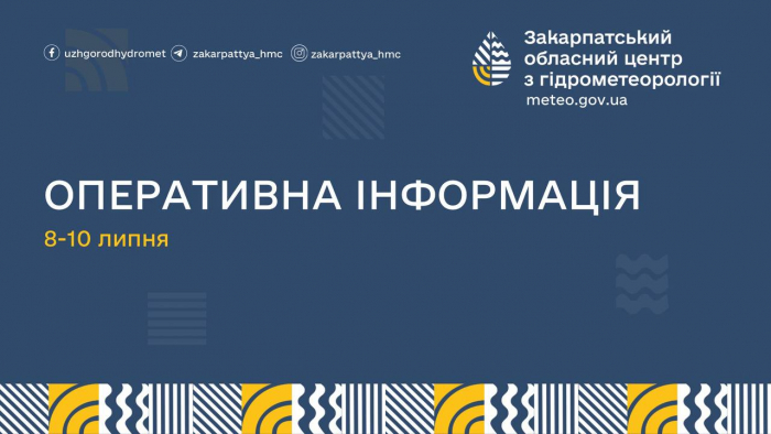 Закарпатців попереджають про різке погіршення погоди