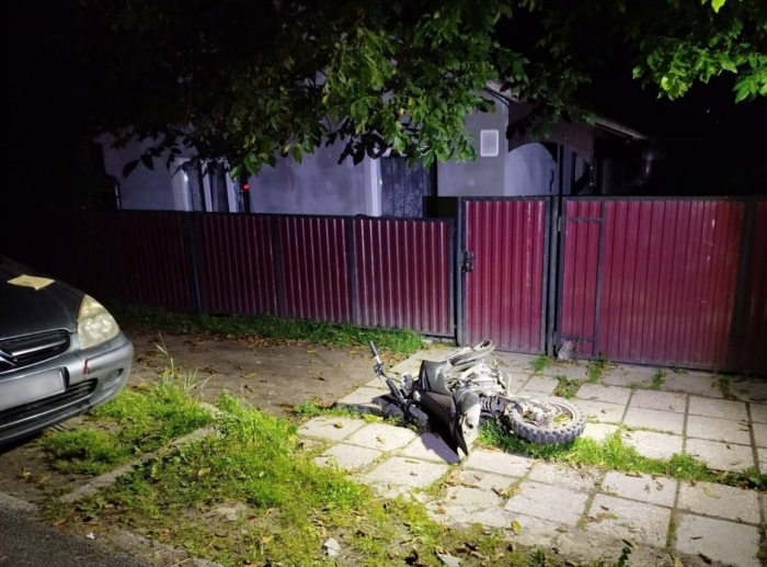 Поліція Рахівщини розслідує аварію, внаслідок якої тяжкі травми отримав неповнолітній пасажир мотоцикла