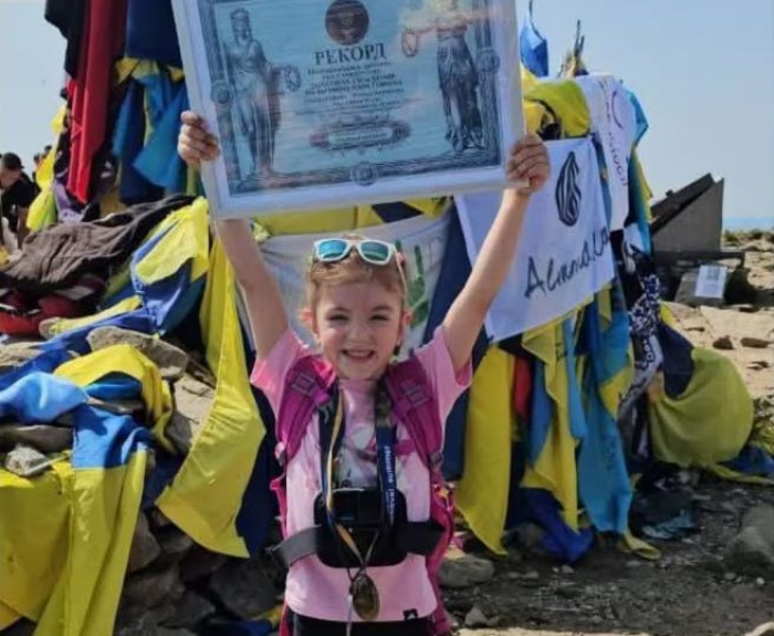 П'ятирічна львів'янка підкорила Говерлу і встановила рекорд України