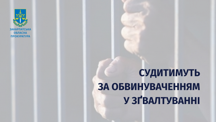 Тячівця судитимуть за обвинуваченням у зґвалтуванні неповнолітньої - прокуратура скерувала обвинувальний акт до суду

