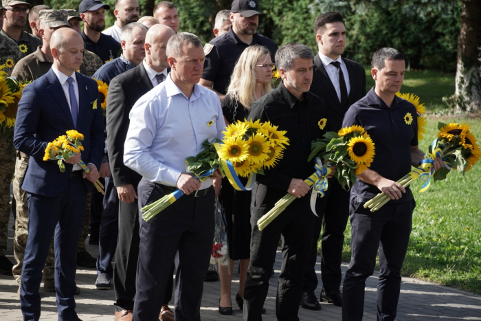 В Ужгороді вшанували пам'ять полеглих Захисників Украіни