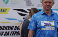 Богдан Андріїв долучився до Всеукраїнського забігу «Шаную Воїнів, біжу за Героїв України» – біг у пам'ять про загиблого ужгородського вчителя Василя Габруся
