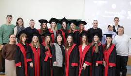 В УжНУ урочисто вручили дипломи магістрам біологічного факультету