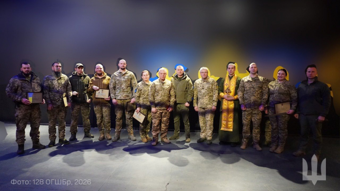 Офіцерів відділення психологічної підтримки персоналу 128 Закарпатської бригади відзначили відомчими нагородами