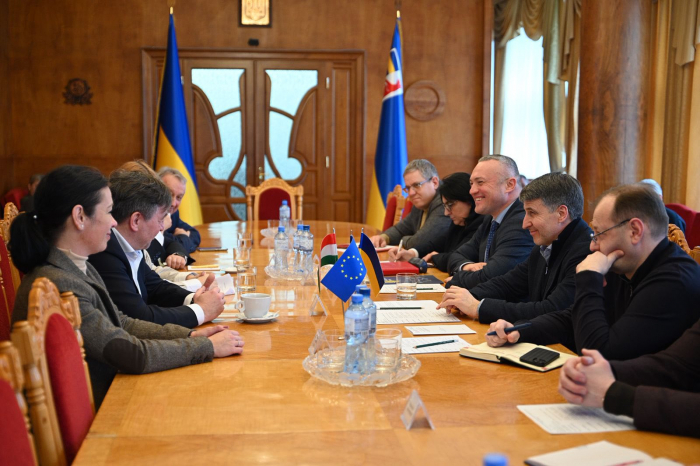 Закарпаття з робочим візитом відвідав президент Паралімпійського комітету Угорщини Ласло Сабо

