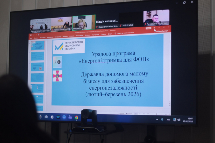 Бізнесу Закарпаття представили урядові програми енергонезалежності та цифрової зрілості