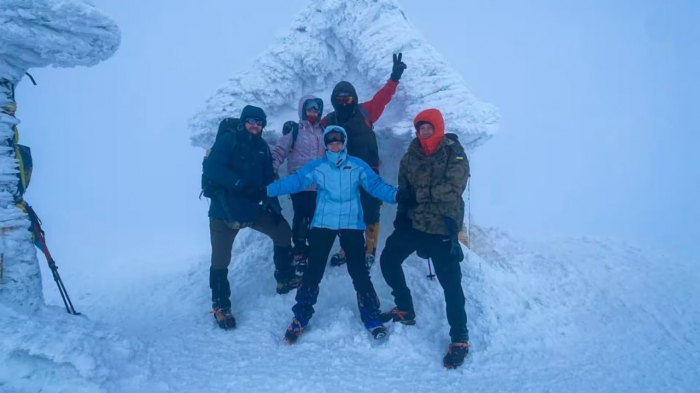Ветерани підкорили зимовий Петрос під час реабілітаційної мандрівки 
