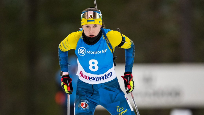 Представниця Закарпатської федерації біатлону Олександра Меркушина стала віцечемпіонкою світу в індивідуальній гонці юніорок