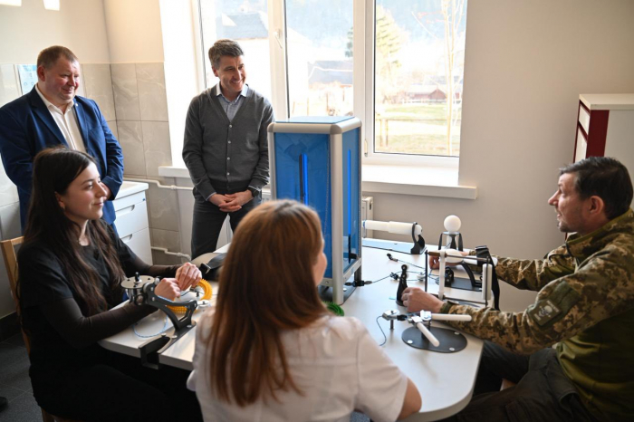 Під час робочої поїздки на Рахівщину Мирослав Білецький відвідав лікарню в Ясіня