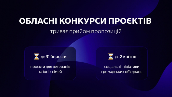 Громадські організації Закарпаття можуть отримати фінансування на соціальні та ветеранські проєкти: триває прийом заявок