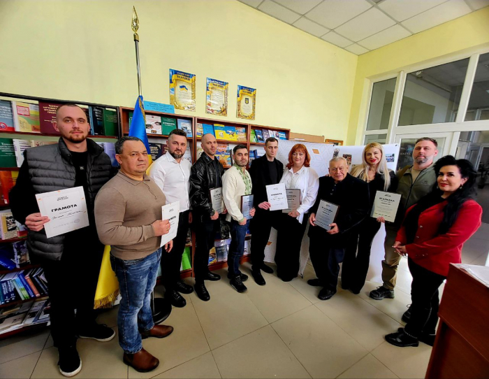 До річниці створення організації Закарпатський осередок ГО "Захист Держави" відзначив "Людей дії"