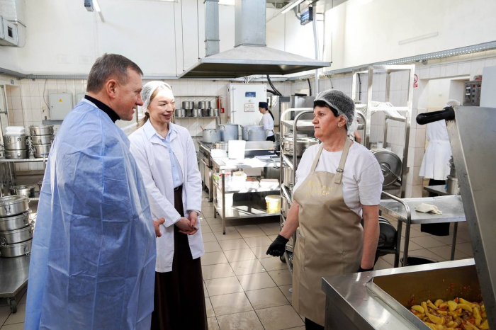 Пацієнти ужгородської лікарні забезпечені покращеним безоплатним харчуванням