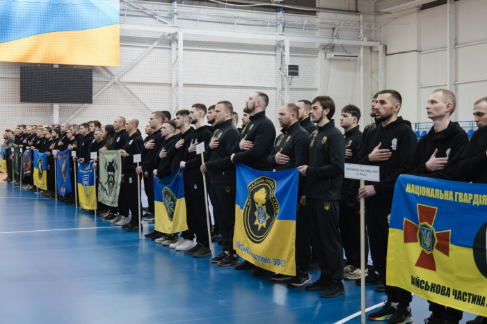 В Ужгороді відбулася першість Західного об’єднання Нацгвардії України із самбо