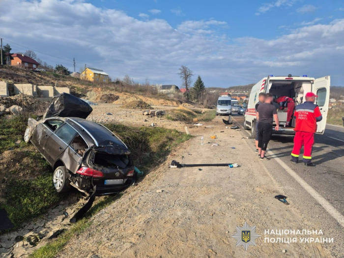 Поліція Закарпаття розслідує аварію на Берегівщині, в якій загинув водій легковика