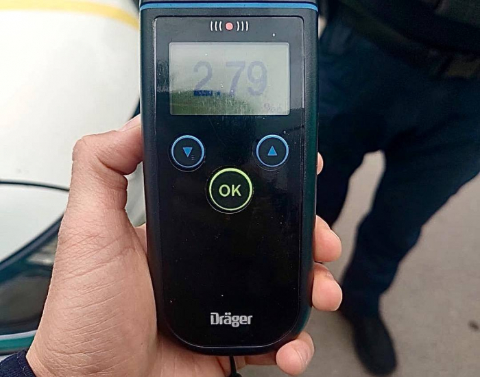 Майже у 14 разів більше норми: в Ужгороді зупинили нетверезу водійку