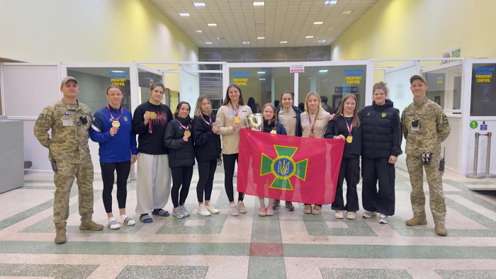 У Чопі вітали прикордонниць-чемпіонок Європи з вільної боротьби

