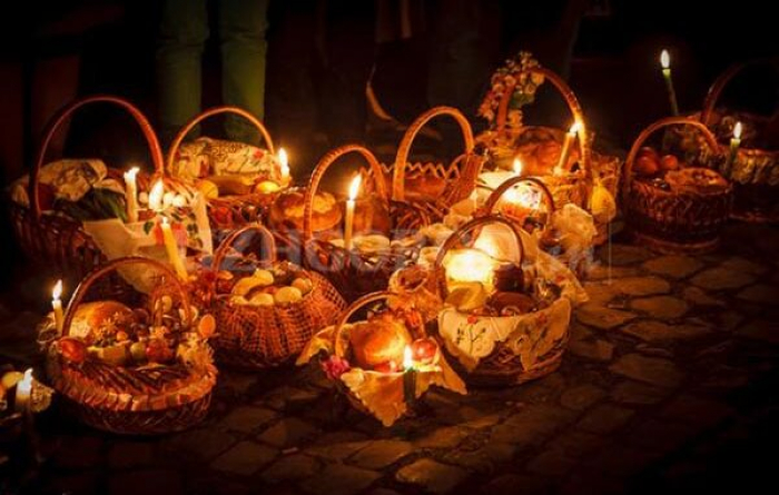 Графік проведення пасхальних богослужінь та освячення пасок 11–12 квітня 2026 року в Ужгороді