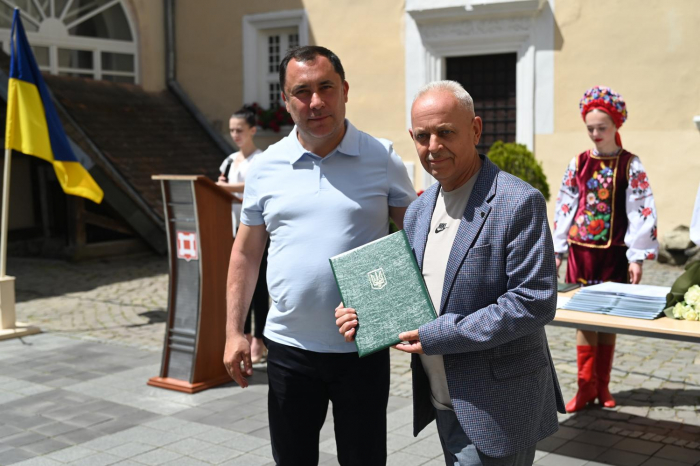 На Закарпатті відзначили діячів міжнаціональної єдності, серед них – Івана Латка

