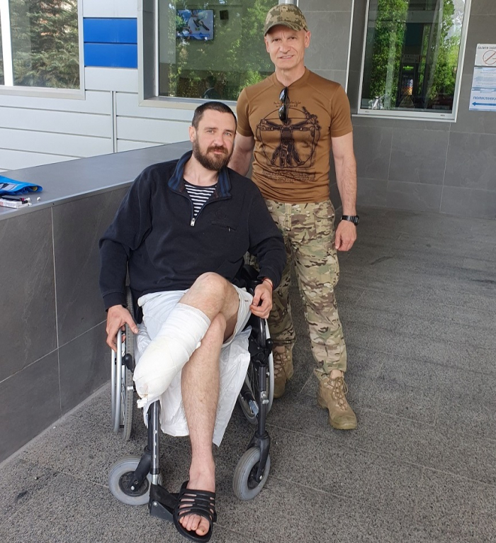 «Боєприпас зі збитого дрона впав на мене і... не здетонував»: історія Олега «Фанти» з 128 ОГШБр