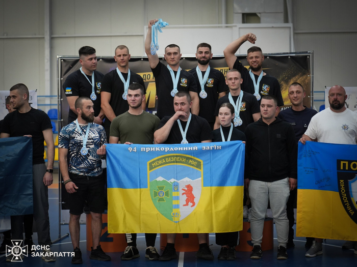 Закарпатські рятувальники – переможці обласного чемпіонату з армрестлінгу