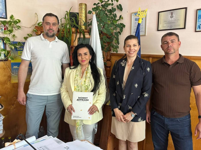 Закарпатський осередок ГО "Захист держави" та Вилоцька селищна рада Берегівського району підписали Меморандум про співпрацю