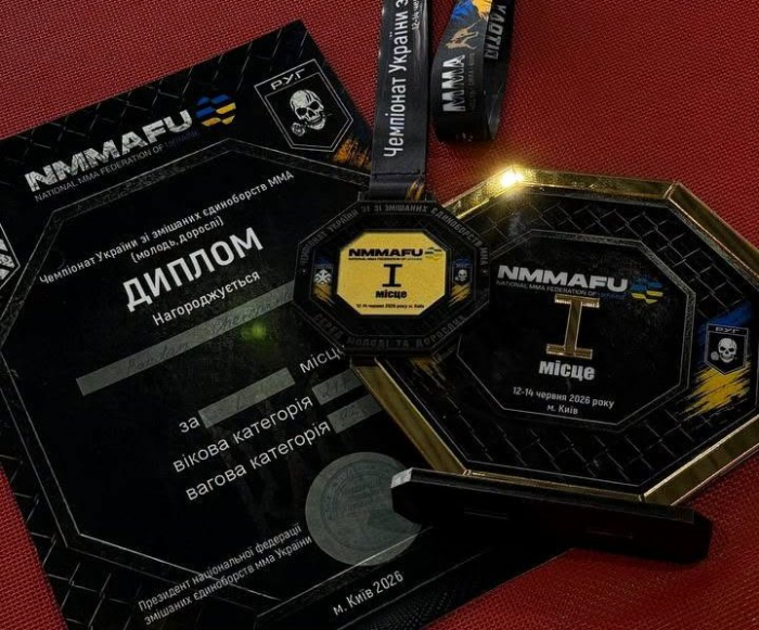 Закарпатець виборов звання чемпіона України з ММА