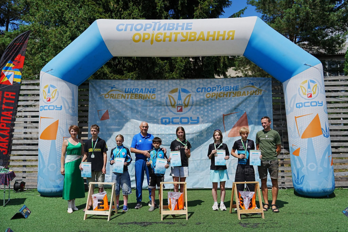 На Закарпатті відбувся командний чемпіонат України серед юнаків зі спортивного орієнтування