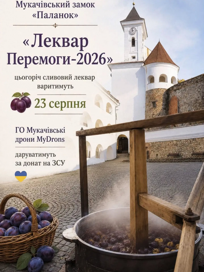 "Леквар Перемоги" варитимуть у Мукачеві напередодні Дня Незалежності