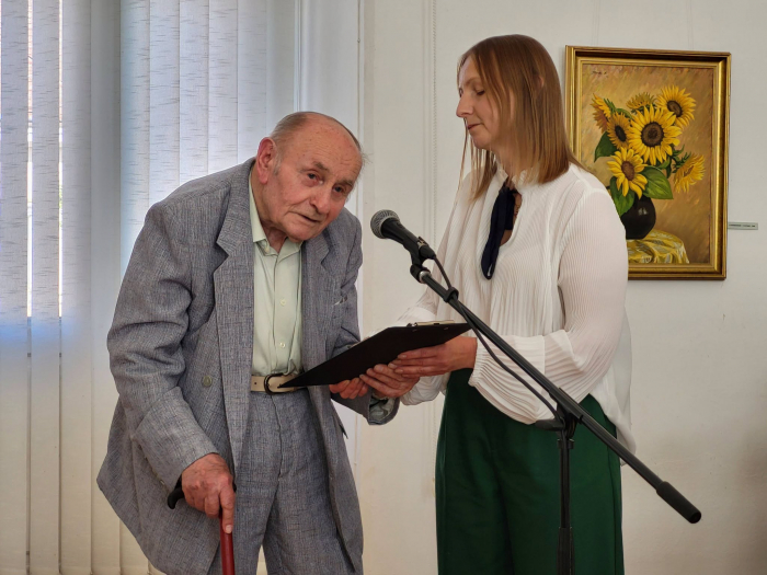 В Ужгороді відкрили ювілейну виставку Антонія Турока «Закоханий в красу»