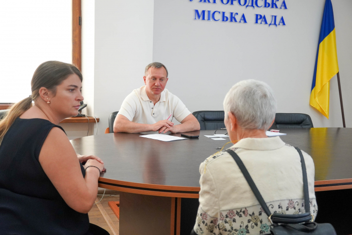 Богдан Андріїв поспілкувався з ужгородцями під час чергового особистого прийому