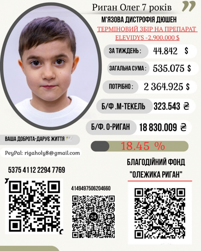 Врятувати 7-річного Олежика Ригана: ужгородців запрошують на благодійний вечір джазу